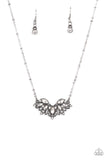 Deluxe Diadem - Black Necklace - Paparazzi Accessories Necklace Bedazzle Me Pretty Mobile Fashion Boutique