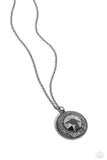 Demanding Director - Black Necklace - Paparazzi Accessories Necklace Bedazzle Me Pretty Mobile Fashion Boutique