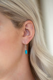 Demi-Diva - Blue Necklace - Paparazzi Accessories Necklace Bedazzle Me Pretty Mobile Fashion Boutique