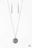 Desert Abundance - Blue Necklace - Paparazzi Accessories Necklace Bedazzle Me Pretty Mobile Fashion Boutique