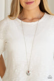 Desert Abundance - Red Necklace - Paparazzi Accessories Necklace Bedazzle Me Pretty Mobile Fashion Boutique