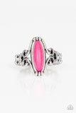 Desert Canyons - Pink Ring - Paparazzi Accessories Ring Bedazzle Me Pretty Mobile Fashion Boutique