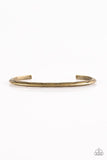 Desert Charmer - Brass Bracelet - Paparazzi Accessories Bracelet Bedazzle Me Pretty Mobile Fashion Boutique
