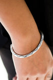 Desert Charmer - Silver Bracelet - Paparazzi Accessories Bracelet Bedazzle Me Pretty Mobile Fashion Boutique