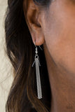 Desert Coyote - Black Necklace - Paparazzi Accessories Necklace Bedazzle Me Pretty Mobile Fashion Boutique