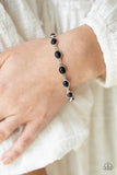 Desert Day Trip - Black Bracelet - Paparazzi Accessories Bracelet Bedazzle Me Pretty Mobile Fashion Boutique