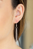 Desert Diviner - Black Necklace - Paparazzi Accessories Necklace Bedazzle Me Pretty Mobile Fashion Boutique