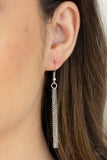 Desert Diviner - Silver Necklace - Paparazzi Accessories Necklace Bedazzle Me Pretty Mobile Fashion Boutique