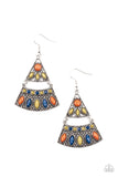 Desert Fiesta - Multi Earrings - Paparazzi Accessories Earrings FS-Bedazzle Me Pretty Mobile Fashion Boutique