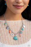Desert Getaway - Multi Necklace - Paparazzi Accessories Necklace Bedazzle Me Pretty Mobile Fashion Boutique