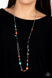 Desert Journey - Multi Necklace - Paparazzi Accessories Necklace Bedazzle Me Pretty Mobile Fashion Boutique