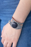 Desert Nature - Black Bracelet - Paparazzi Accessories Bracelet Bedazzle Me Pretty Mobile Fashion Boutique