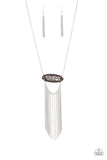 Desert Spirit - Green Necklace - Paparazzi Accessories Necklace Bedazzle Me Pretty Mobile Fashion Boutique