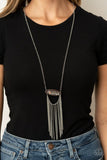Desert Spirit - Orange Necklace - Paparazzi Accessories Necklace Bedazzle Me Pretty Mobile Fashion Boutique