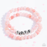 Devoted Dreamer - Pink Bracelet - Paparazzi Accessories Bracelet Bedazzle Me Pretty Mobile Fashion Boutique