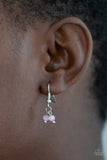 DEW a Double Take - Pink Necklace - Paparazzi Accessories Necklace Bedazzle Me Pretty Mobile Fashion Boutique