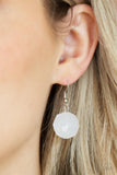 DEW What You Wanna DEW - White Necklace - Paparazzi Accessories Necklace Bedazzle Me Pretty Mobile Fashion Boutique