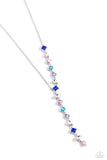 Diagonal Daydream - Multi Necklace - Paparazzi Accessories Necklace Bedazzle Me Pretty Mobile Fashion Boutique