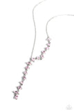Diagonal Daydream - Pink Necklace - Paparazzi Accessories Necklace Bedazzle Me Pretty Mobile Fashion Boutique