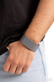 Diamondback Bandit - Silver Bracelet - Paparazzi Accessories Bracelet Bedazzle Me Pretty Mobile Fashion Boutique