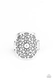 Dig It - Silver Ring - Paparazzi Accessories Ring Bedazzle Me Pretty Mobile Fashion Boutique