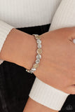 Dimensional Dazzle - Brown Bracelet - Paparazzi Accessories Bracelet Bedazzle Me Pretty Mobile Fashion Boutique