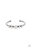 Disarming Dazzle - Black Bracelet - Paparazzi Accessories Bracelet Bedazzle Me Pretty Mobile Fashion Boutique