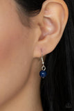 Discovering New Destinations - Blue Necklace - Paparazzi Accessories Necklace Bedazzle Me Pretty Mobile Fashion Boutique