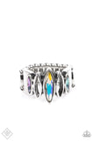 Distant Cosmos - Multi Ring - Paparazzi Accessories Ring Bedazzle Me Pretty Mobile Fashion Boutique