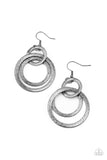 Distractingly Dizzy - Black Earrings - Paparazzi Accessories Earrings Bedazzle Me Pretty Mobile Fashion Boutique