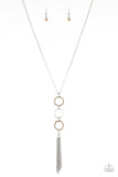 Diva In Diamonds - Brown Necklace - Paparazzi Accessories Necklace Bedazzle Me Pretty Mobile Fashion Boutique