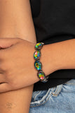 Diva In Disguise - Multi Bracelet - Paparazzi Accessories Bracelet Bedazzle Me Pretty Mobile Fashion Boutique
