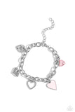 Diverse Dalliance - Pink Bracelet - Paparazzi Accessories Bracelet Bedazzle Me Pretty Mobile Fashion Boutique