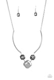 Divine IRIDESCENCE - Silver Necklace - Paparazzi Accessories Necklace Bedazzle Me Pretty Mobile Fashion Boutique