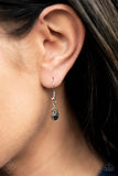 Dizzy With Desire - Silver Necklace - Paparazzi Accessories Necklace Bedazzle Me Pretty Mobile Fashion Boutique