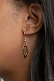 Dizzying Definition - Gold Necklace - Paparazzi Accessories Necklace Bedazzle Me Pretty Mobile Fashion Boutique