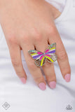Do the FLIGHT Thing - Multi Ring - Paparazzi Accessories Ring Bedazzle Me Pretty Mobile Fashion Boutique