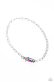 Dont Want to Miss a STRING - Black Necklace - Paparazzi Accessories Necklace Bedazzle Me Pretty Mobile Fashion Boutique