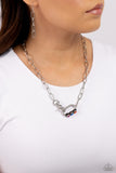 Dont Want to Miss a STRING - Black Necklace - Paparazzi Accessories Necklace Bedazzle Me Pretty Mobile Fashion Boutique
