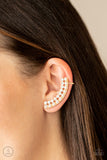 Doubled Down On Dazzle - Gold Post Earrings - Paparazzi Accessories Post Earrings FS-Bedazzle Me Pretty Mobile Fashion Boutique