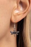 Dragonfly Daydream - Pink Necklace - Paparazzi Accessories Necklace Bedazzle Me Pretty Mobile Fashion Boutique