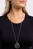 Dragonfly Daydream - Pink Necklace - Paparazzi Accessories Necklace Bedazzle Me Pretty Mobile Fashion Boutique