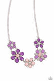 Dragonfly Decadence - Purple Necklace - Paparazzi Accessories Necklace Bedazzle Me Pretty Mobile Fashion Boutique