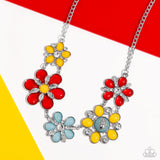Dragonfly Decadence - Red Necklace - Paparazzi Accessories Necklace Bedazzle Me Pretty Mobile Fashion Boutique