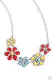Dragonfly Decadence - Red Necklace - Paparazzi Accessories Necklace Bedazzle Me Pretty Mobile Fashion Boutique