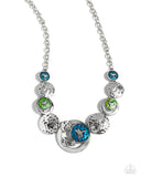 Dragonfly Design - Multi Necklace - Paparazzi Accessories Necklace Bedazzle Me Pretty Mobile Fashion Boutique