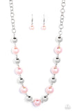 Dreamscape Escape - Pink Necklace - Paparazzi Accessories Necklace Bedazzle Me Pretty Mobile Fashion Boutique