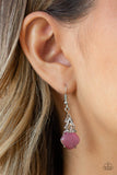 Dreamy Dazzle - Pink Earrings - Paparazzi Accessories Earrings Bedazzle Me Pretty Mobile Fashion Boutique