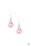 Dreamy Dazzle - Pink Earrings - Paparazzi Accessories Earrings Bedazzle Me Pretty Mobile Fashion Boutique