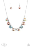 Dreamy Decorum - Multi Necklace - Paparazzi Accessories Necklace Bedazzle Me Pretty Mobile Fashion Boutique